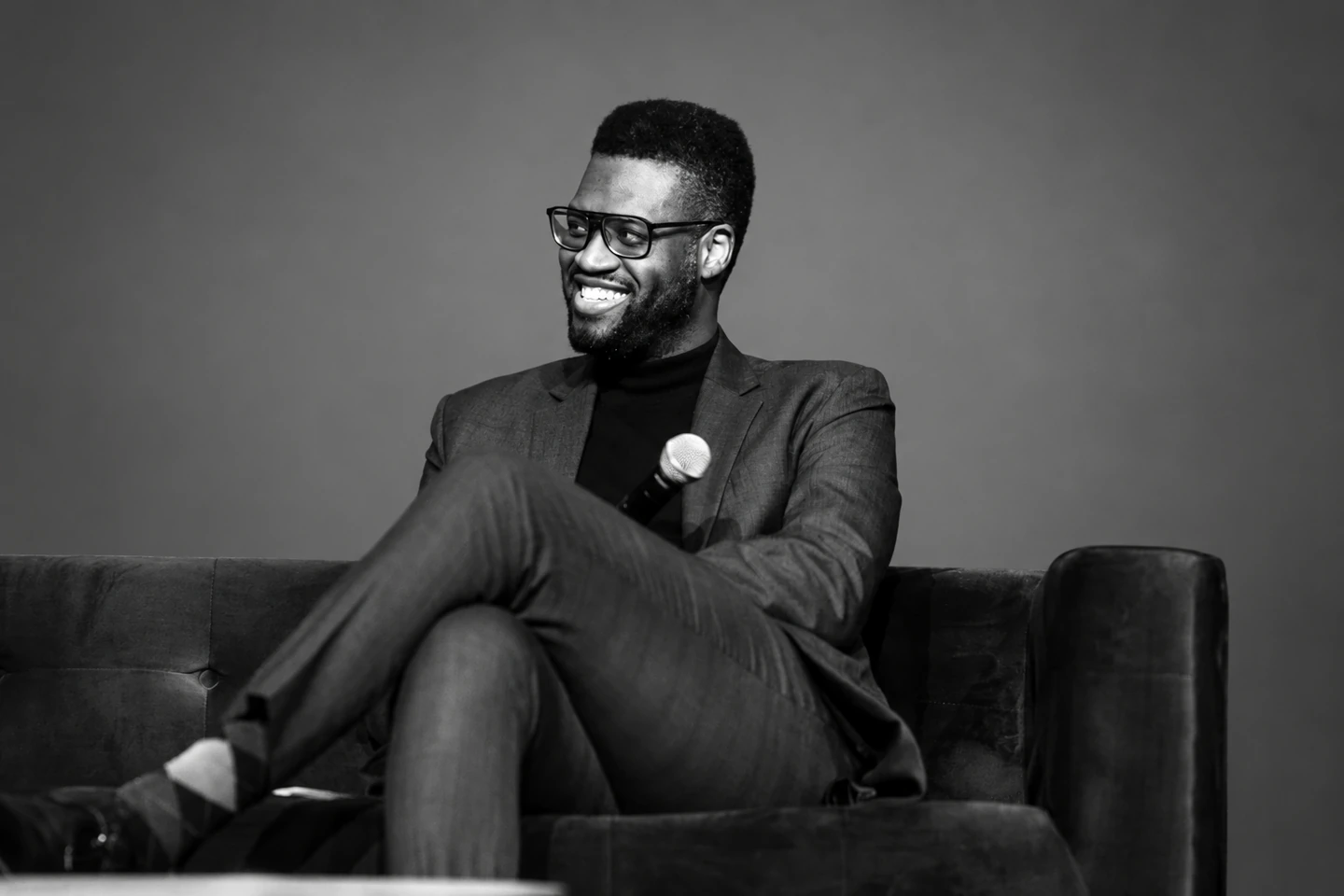 Andrew Forde in conversation.