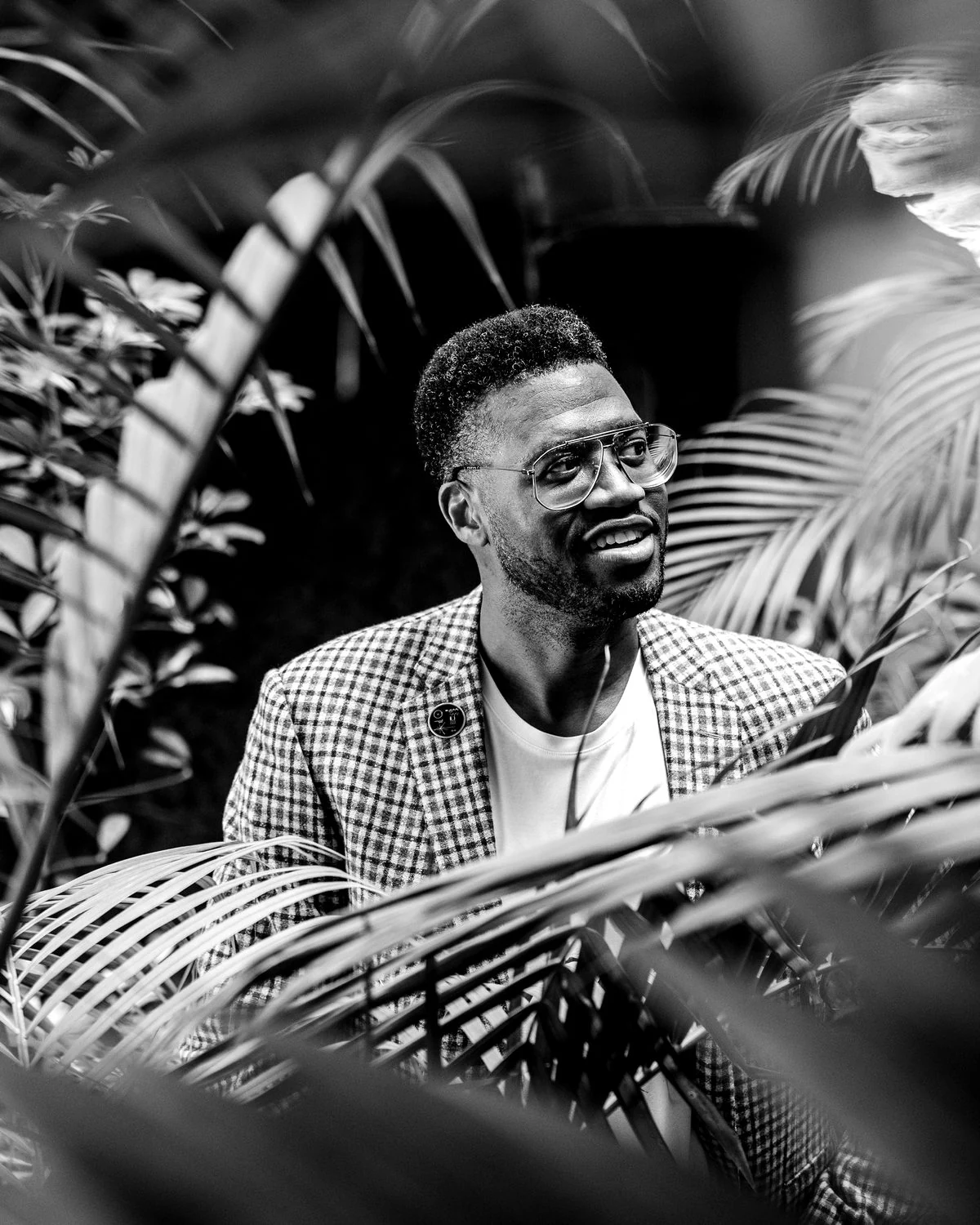Portrait of Andrew Forde outdoors.